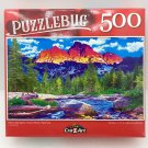 Cra Z Art Puzzlebug Tetons Alpenglow Grand Tetons Wyoming Puzzle 500 Piece