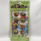 CHOPSTIXERS 8 Liquid-Filled Sushi Food Stickers Cute Anime Chibi Weeaboo