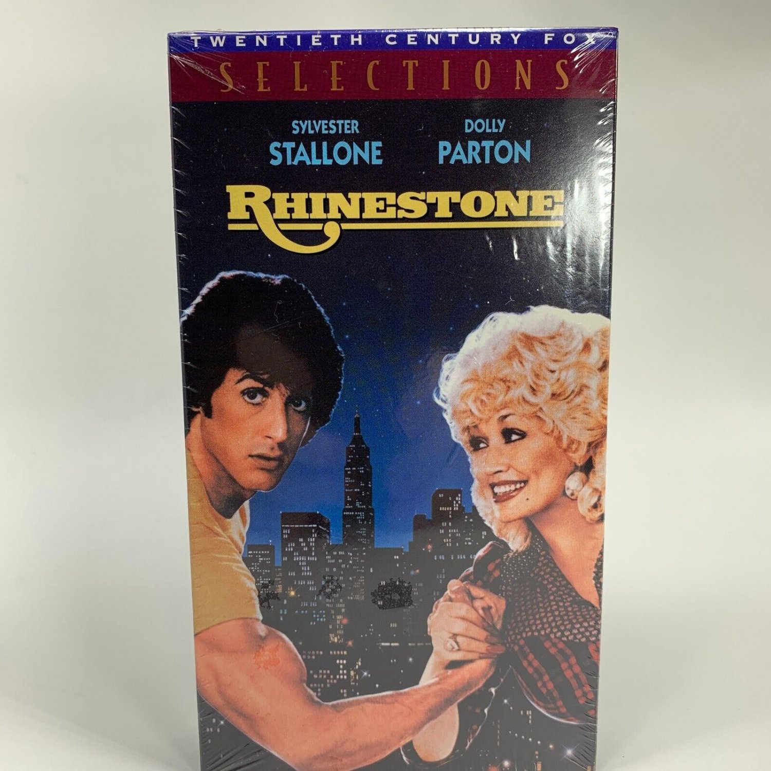 Rhinestone VHS Movie Sylvester Stallone Dolly Parton 1995 New Sealed