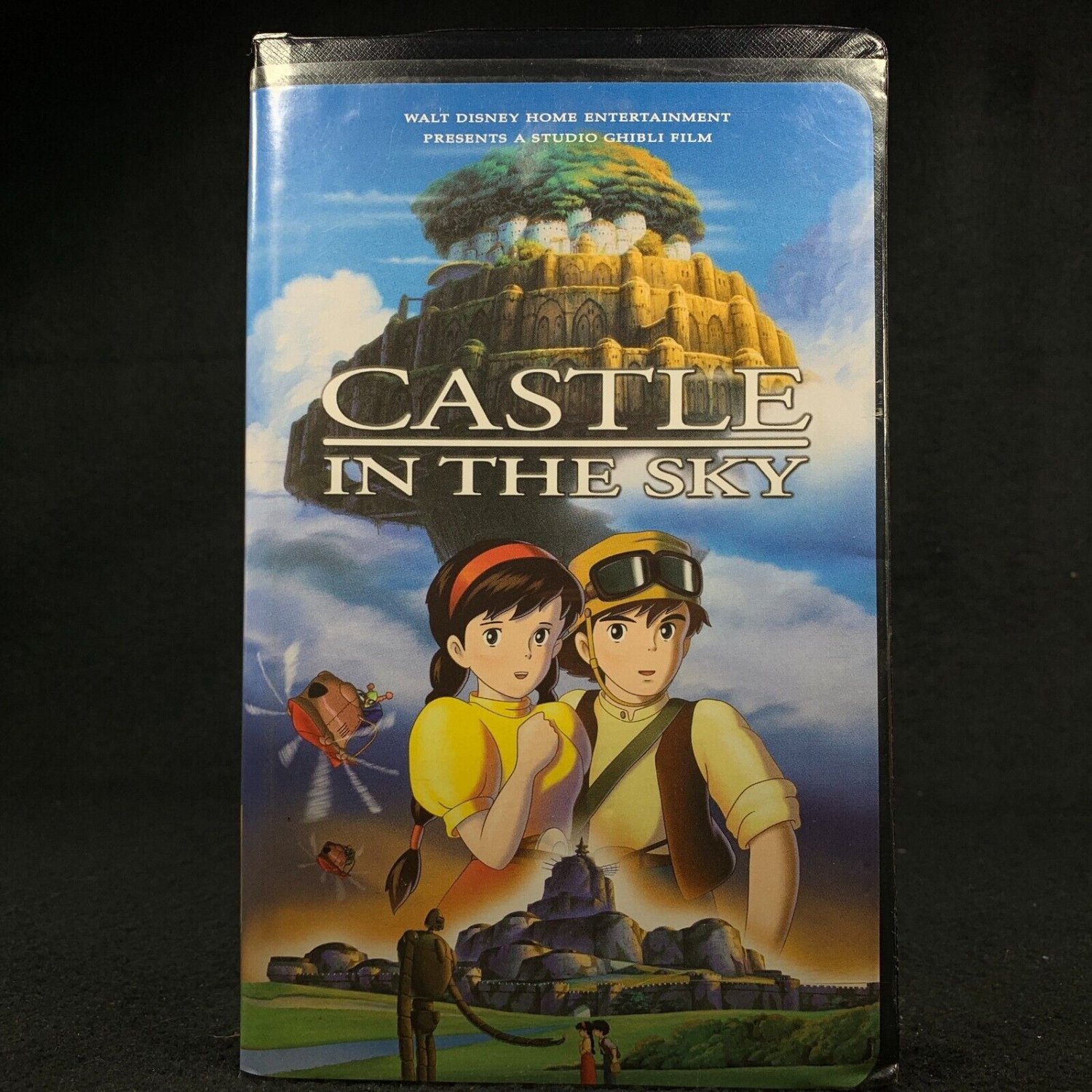 Studio Ghibli Castle In The Sky VHS Clamshell Walt Disney