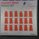 Rosanna Pansino Wilton Silicone Gummy Bear Candy Mold Nerdy Nummies