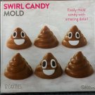 Rosanna Pansino Wilton Silicon Swirl Candy Mold Poop Emoji Nerdy Nummies