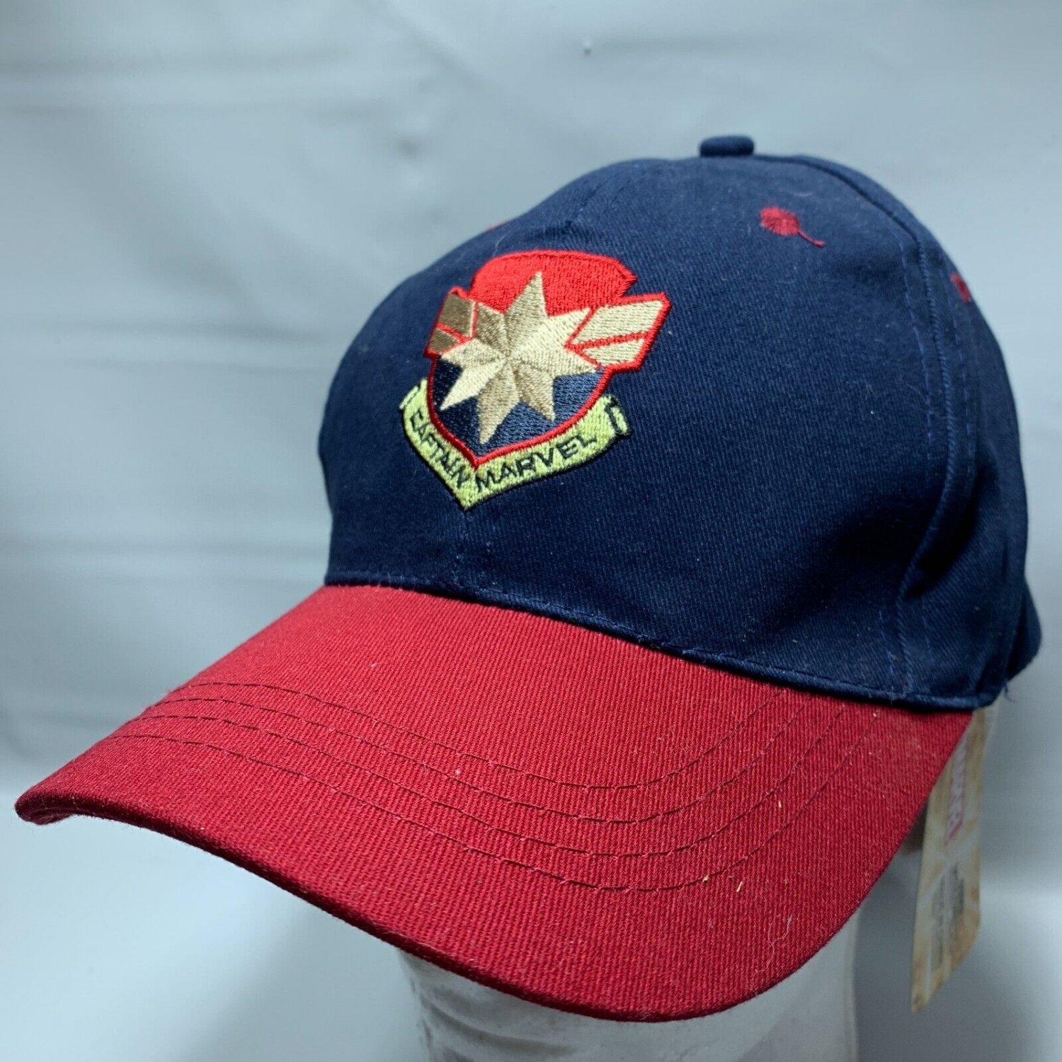Captain Marvel Baseball Cap Hat CultureFly Snapback Youth Avengers Marvel