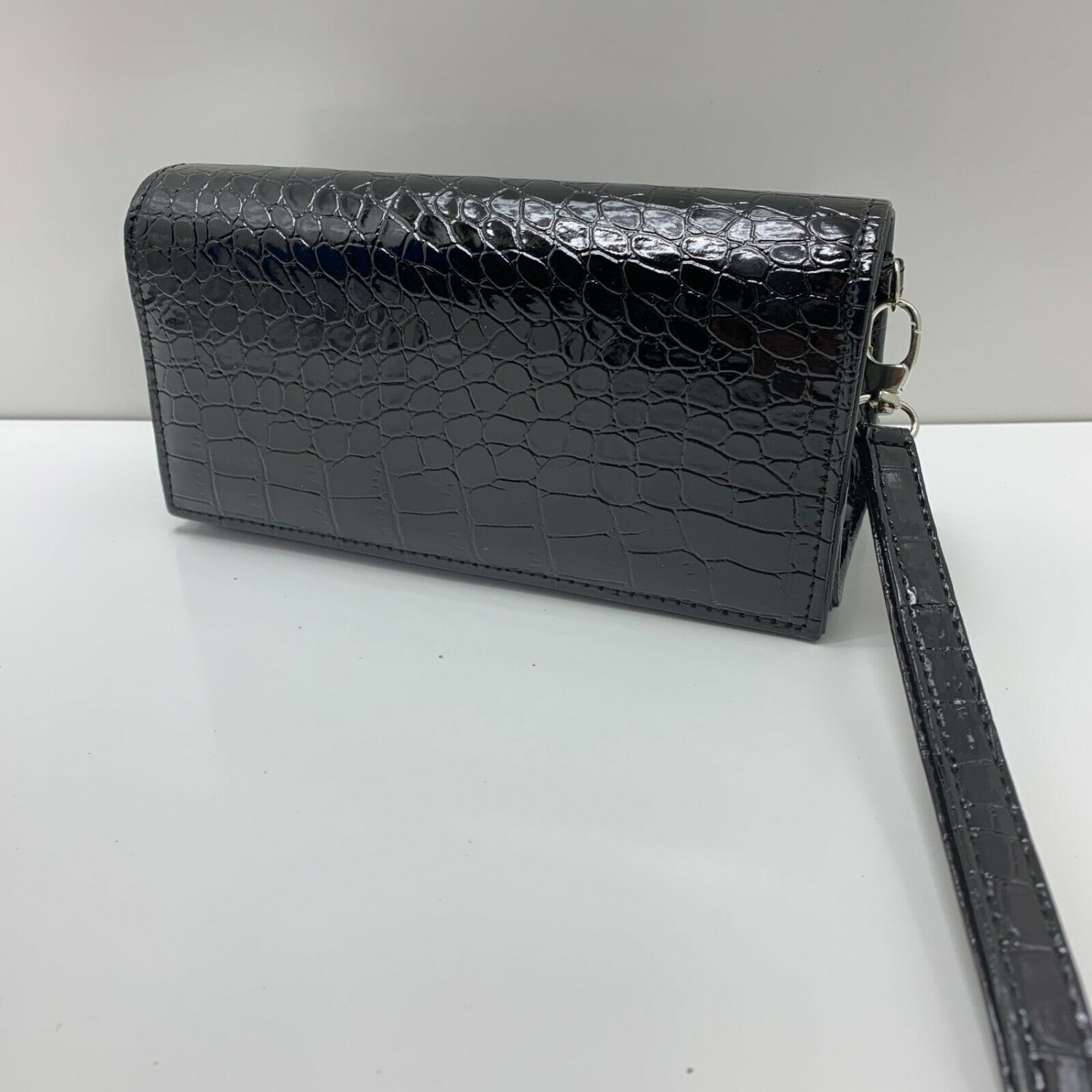 Black Eye Pockit Glasses Case Clutch Purse Wallet RFID Blocking Phone Holder