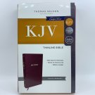 Thomas Nelson KJV Thinline Bible Burgundy Leathersoft Red Letter Comfort Print