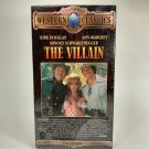 The Villain VHS Movie Kirk Douglas Arnold Schwarzenegger New Sealed 1992