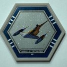 Topps Star Wars Galactic Connexions Disc Naboo Starfighter #29 Gray Series 3