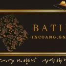 Aksara Incung Design Batik Cloth"