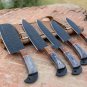 Chef knife set with Leather bag