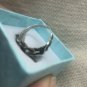 Sterling Silver 925 Perched Chameleon/Lizard Reptile Animal Ring Size 6.5