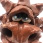 Signed Red Clay Pottery USA Folk Art Dragon Figurine Incense Burner Smoker 6&acirc;��