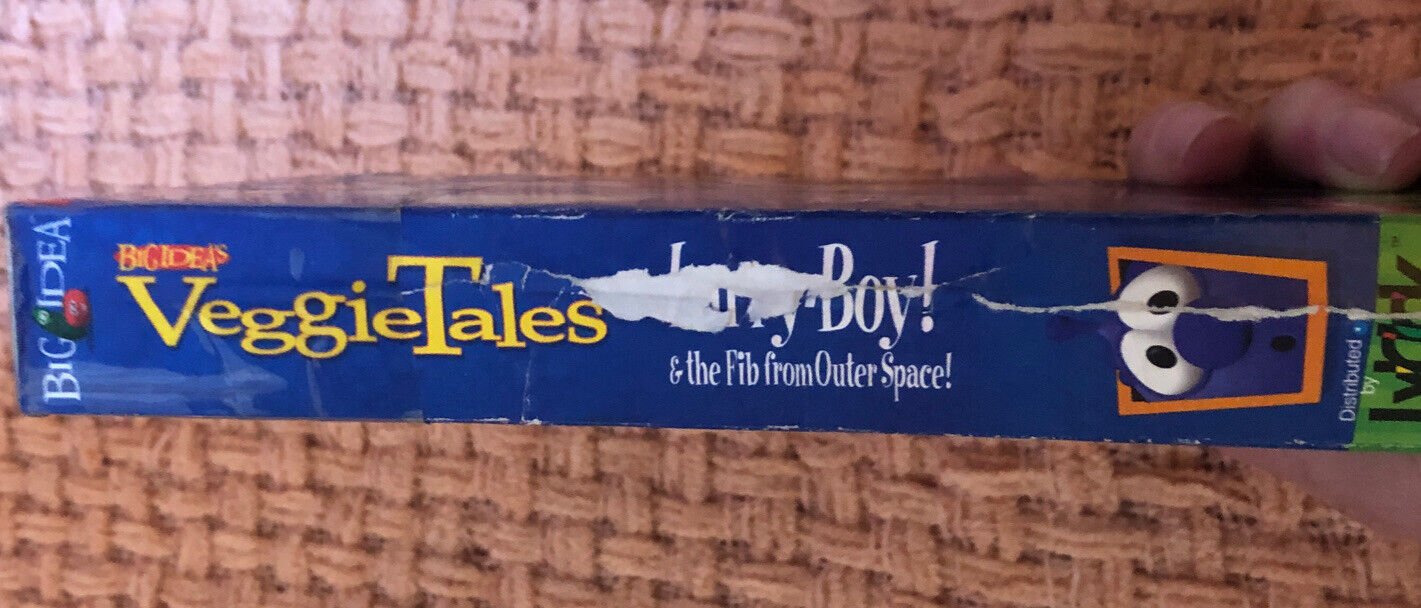 Veggietales Larryboy And The Fib From Outer Space Vhs 1998 0905