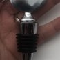 Wine Bottle Stopper Peacock Feather Design Stainless Steel Trim