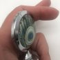 Wine Bottle Stopper Peacock Feather Design Stainless Steel Trim