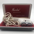 Vintage Norelco Speed Shaver With Floating Heads Plugged In Works Movie TV Prop