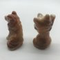 Collie Dog Figurine Sitting Up Ears Up Ceramic Hand Painted Made In Japan CUTE