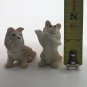 Collie Dog Figurine Sitting Up Ears Up Ceramic Hand Painted Made In Japan CUTE
