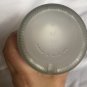 Absolut Peppar Clear Glass Handmade Matte Round Shape Vodka Vase Jar 750 ML.