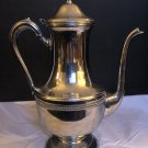 Vintage Stainless Chromium Steel Kettle made by Cromwell Silver Mfg Corp.