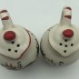Vintage Ceramic Salt & Pepper Shakers Lovely Hand Painted Strawberries