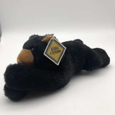 Prairie Mountain Kids Combo Plush Black Bear hook loop connection Hugs 10&acirc;��