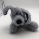 Vintage 1994 Toys R Us Cosmo Puppy Dog Stuffed Plush Blue Gray Lavender Geoffrey