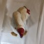 Enesco Christmas Duck/Goose in Santa Hat 1987 Happy Christmas Duck