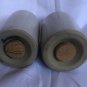 HOLLY HILL ART POTTERY SALT AND PEPPER SHAKER SIGNED
