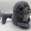 Noah's Ark Animal Workshop Plush Baby Seal Grey Super Soft 14" CLEAN