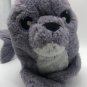 Noah's Ark Animal Workshop Plush Baby Seal Grey Super Soft 14" CLEAN