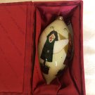 Figi Inside Folk Angels 5" Glass Ornament Shalaston 135 Signed 1999 Susan Zulauf