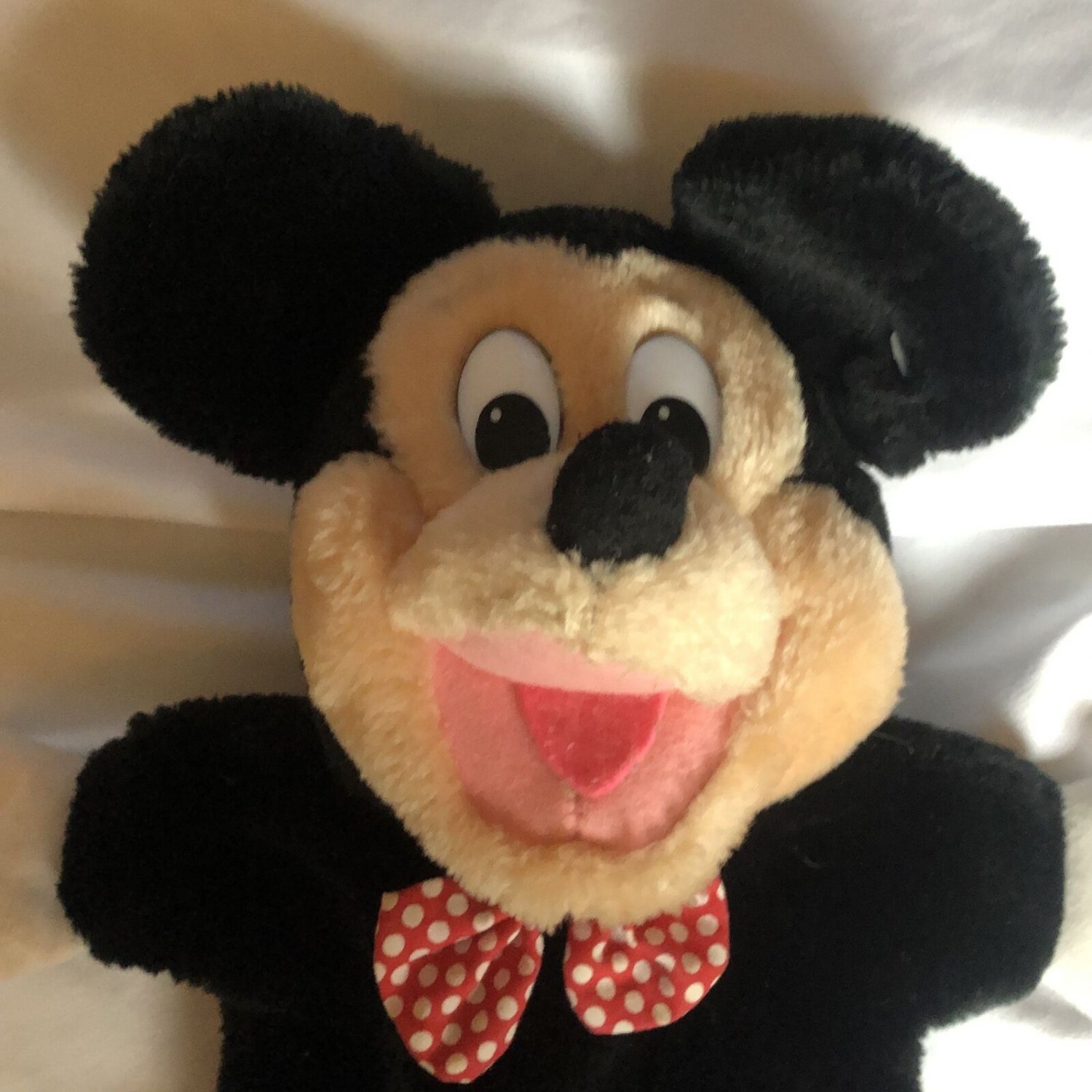 Vintage Applause Black The Walt Disney Mickey Mouse Plush Small Muppet