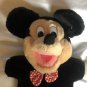 Vintage Applause Black The Walt Disney Mickey Mouse Plush Small Muppet