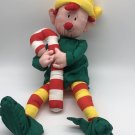 AGC Carlton Cards Himself the Elf Christmas Pixie Nylon Candy Cane 18” CLEAN