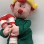 AGC Carlton Cards Himself the Elf Christmas Pixie Nylon Candy Cane 18&acirc;�� CLEAN