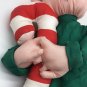 AGC Carlton Cards Himself the Elf Christmas Pixie Nylon Candy Cane 18â CLEAN