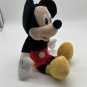 Disney Just Play Mickey Mouse 10" Tall Small Plush Character Stuffed CLEAN