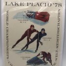 Lake Placid World Championship 9x12 Print Pacifica Island Arts Vintage Style