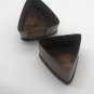 Wooden Decorative Handcrafted Triangle Shaped Keepsake Jewelry Trinket Box