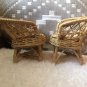 Doll Wicker Furniture 4In Tall Wicker 2 Chairs Set