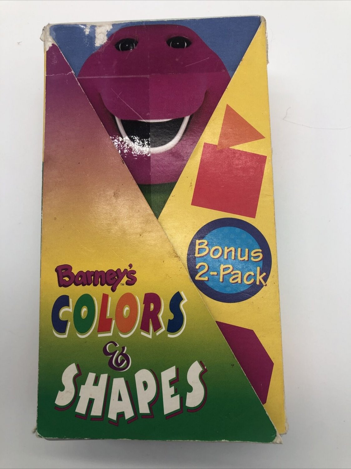 Barney  Barneys Colors Shapes (VHS, 1997, 2Tape Set)