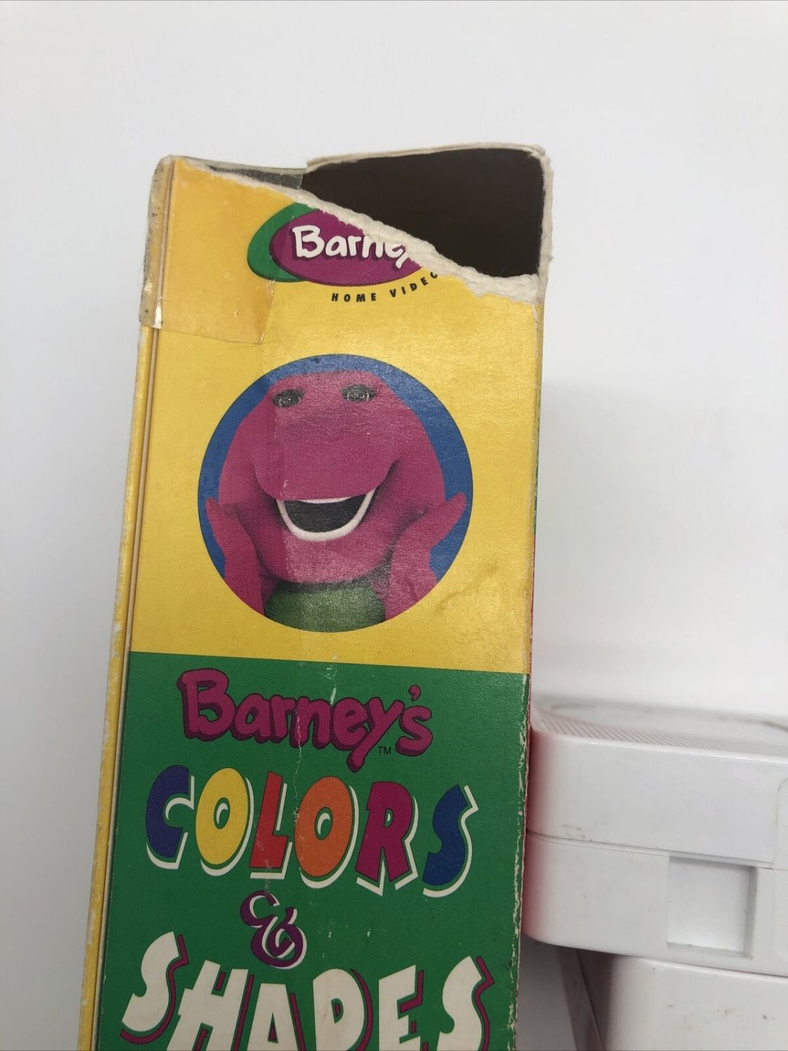 Barney Barneys Colors Shapes (VHS, 1997, 2Tape Set)