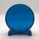 Vintage Bayer Aspirin 6.5" Promotional Plastic Blue Figure Bank