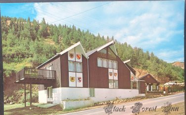 Black Forest Inn German Restaurant Vintage Postcard Black Hawk Colorado