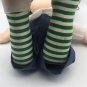 Handmade Sewn Fabric Doll Cloth Body Yarn Blue Hair 18â Plush Stuffed Toy Shoes