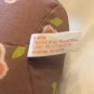 Vintage Avon Pink Polyester Barnyard Fresh Fragrance Fabric Pomander Pig