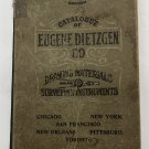 Eugene Dietzgen Catalogue Of Drawing Materials Surveying Instruments 1912 9th Ed