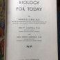 Vintage Biology For Today by Curtis, Caldwell & Sherman 1934, Hardcover Textbook