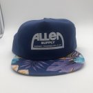 Vintage ALLEN SUPPLY HAWAIIAN SAN SUN  Snapback Trucker Cap Hat Traverse City MI
