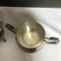Vintage Oneida USA OL Silver plated Creamer & Sugar Bowl Set